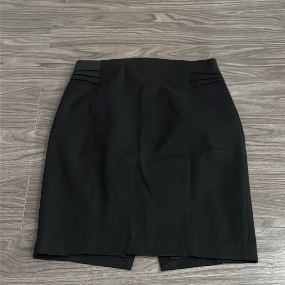 Express Black Mini Pencil Skirt with Slit